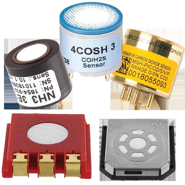 Sensor Elements for BW portable detectors (EC-P1, EC-P2, GasAlert Micro 5, GasAlert Extreme, GasAlert Max XTII, Micro Clip XL, Solo, and Ultra).